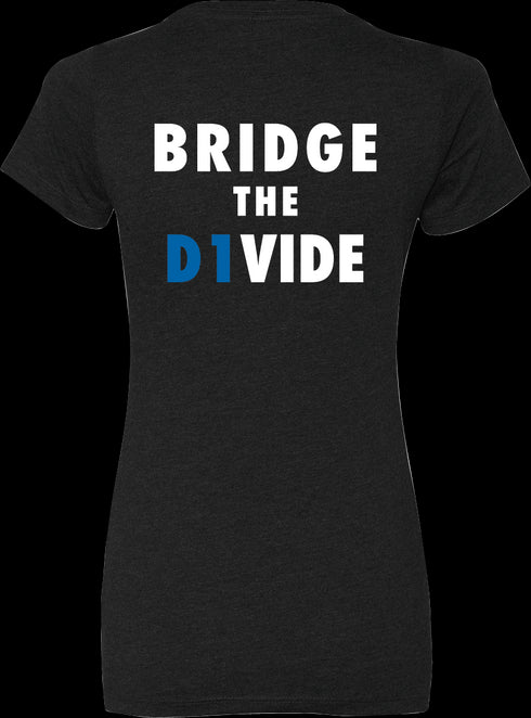 D1 Women's Wrestling - Bridge The Divide Soft Tee - Women's & Youth