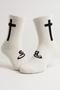 ScrapLife Cross Crew Socks