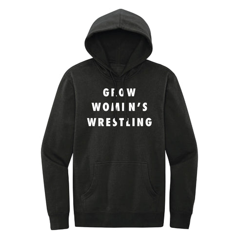D1 Women's Wrestling - Grow Women's Wrest. Hooded Sweatshirt - Black