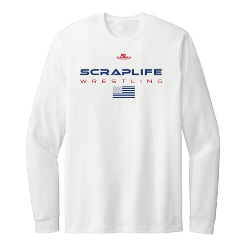 ScrapLife Wrestling Adult Long Sleeve Tee