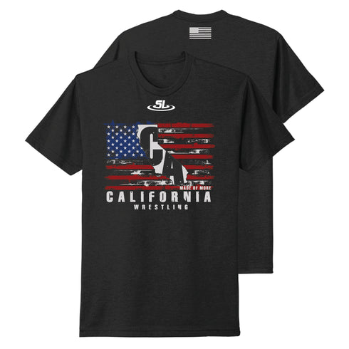 Scraplife State Wrestling Tee - California