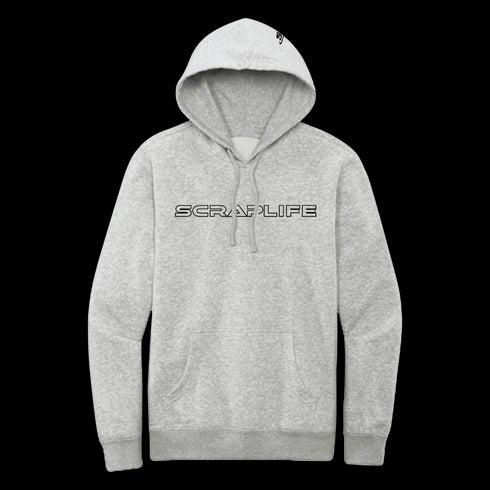 Scraplife Wordmark Hooded Sweatshirt - Grey Heather