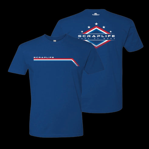 ScrapLife Made of More Tee Royal - Adult