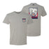 ScrapLife Wrestling Patriotic Eagle Tee Grey - Youth and Adult