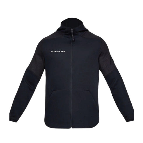 Under Armour x Scraplife Unstoppable Move Light Full Zip Black Hoodie