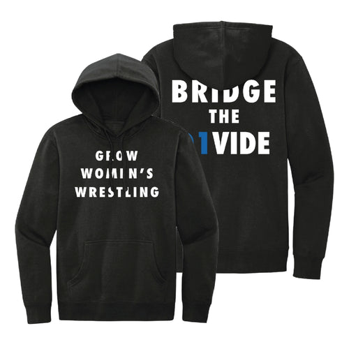 D1 Women's Wrestling - Grow Women's Wrest. Hooded Sweatshirt - Black