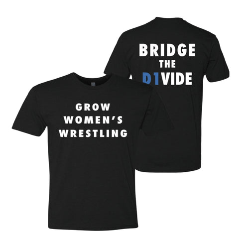 D1 Women's Wrestling - Bridge The Divide Soft Tee - Men's & Youth