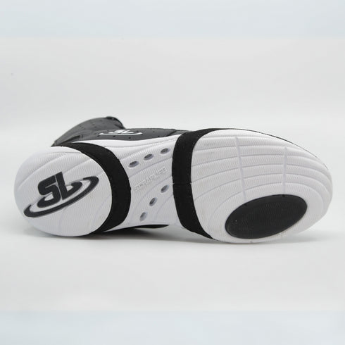Ascend One - Black/White Wrestling Shoes