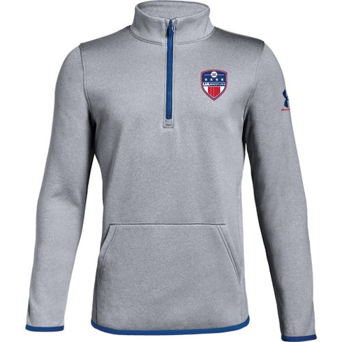 Under Armour Youth Steel Armour Fleece 1/2 Zip
