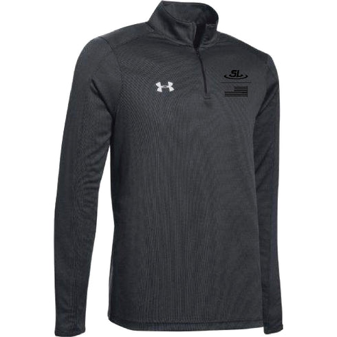 Under Armour x Scraplife Novelty Locker 1/4 Zip Charcoal