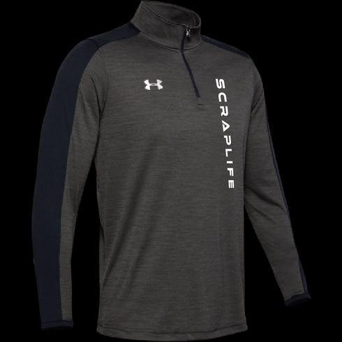 Under Armour x ScrapLife Novelty Locker 1/4 Zip Black Heather