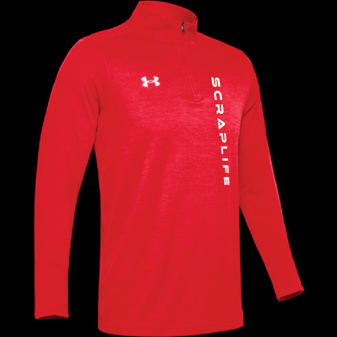 Under Armour x ScrapLife Novelty Locker 1/4 Zip Red