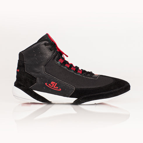 Ascend One - Black/Red Wrestling Shoes