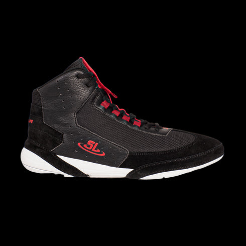 Ascend One - Black/Red Wrestling Shoes