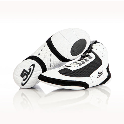 Ascend One - Youth - White/Black Wrestling Shoes