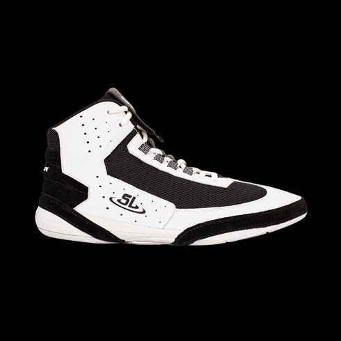 Ascend One - White/Black Wrestling Shoes