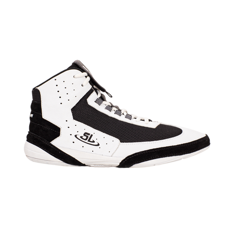 Ascend One - Youth - White/Black Wrestling Shoes