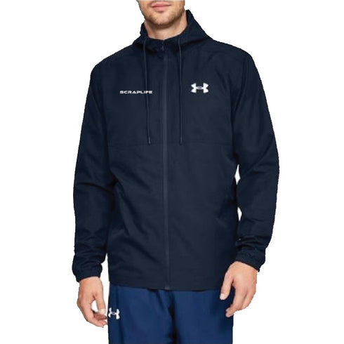 Under Armour x Scraplife Sportstyle Woven Navy Hoodie