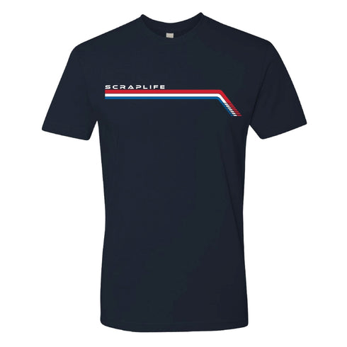 ScrapLife Retro Made of More Tee Navy - Adult