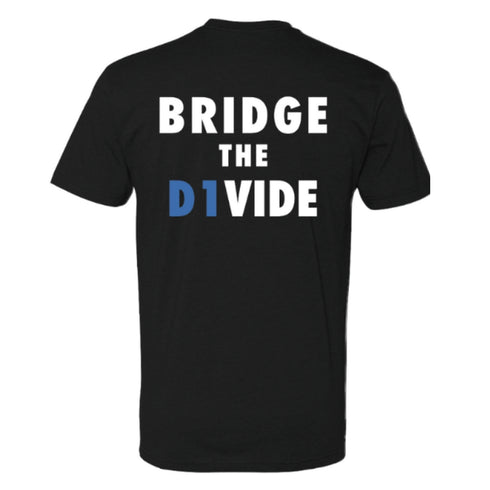 D1 Women's Wrestling - Bridge The Divide Soft Tee - Men's & Youth