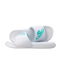 ScrapLife Sport Slides - White With Tiffany Logo Wrestling Shoes
