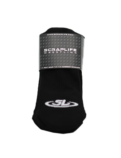 ScrapLife Wrestling Black No-Show Socks 3-Pack