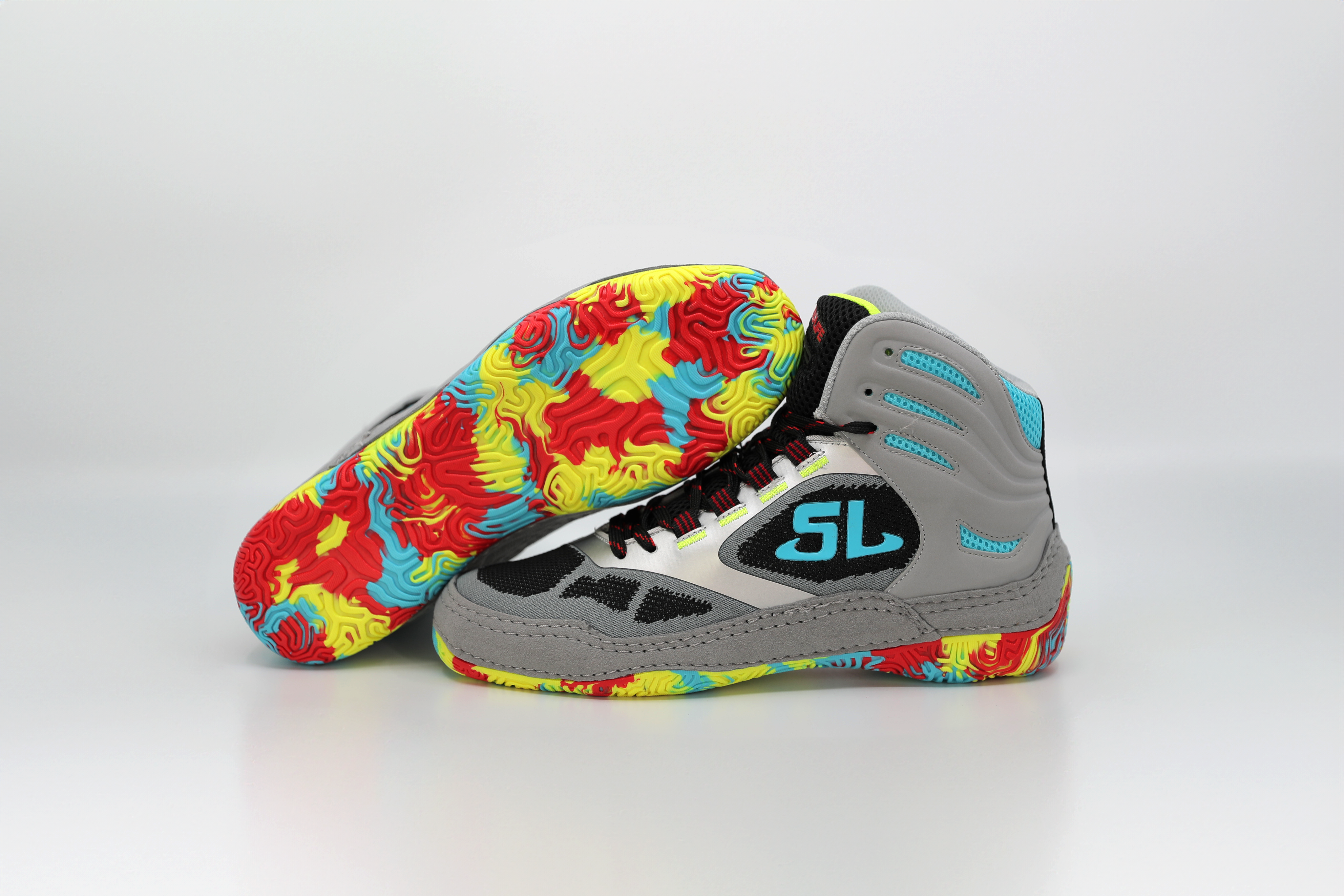 Endurance - Galaxies Wrestling Shoes Adult COLOR_Gray Easter2025 Email Automation Promos Included endurance Exclud Gray grey New Releases On Demand Post Regular Priced shoes teal