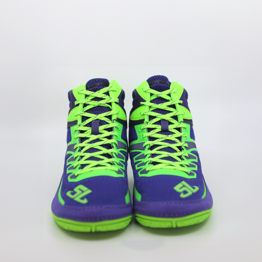 Velocity - Jokers Wrestling Shoes Adult Easter2025 Email Automation Promos Included Exclud Green grey neon neon green New Releases On Demand Post purple Regular Priced shoes velocity