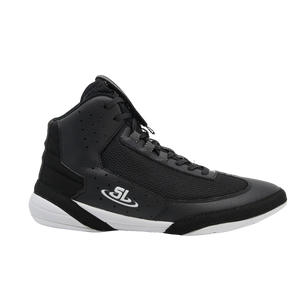 Ascend One - Black/White Wrestling Shoes customify customizable Easter2025 shoes