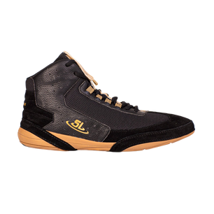 Ascend One - Black/Gold Wrestling Shoes customify customizable Easter2025 shoes