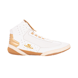 Ascend One - Bo Nickal Signature Model - White/Gold Wrestling Shoes Athletes Bo Nickal Collections customify customizable Easter2025 shoes