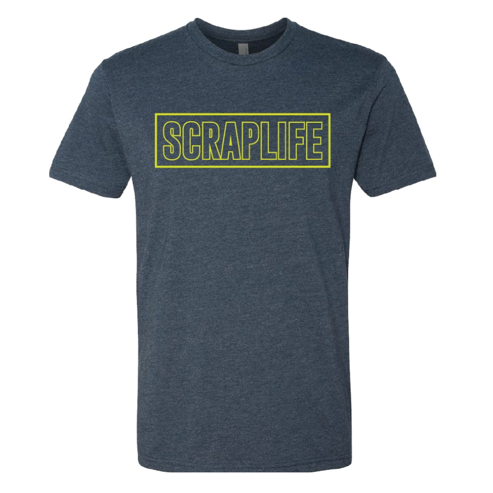 ScrapLife Utility Outline Tee Navy - Youth and Adult